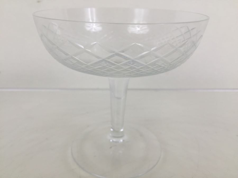 Large Lot Of Cut Glass Stemware [Photo 12]
