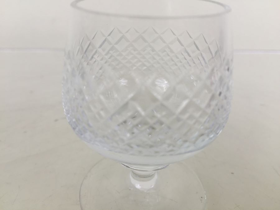 Large Lot Of Cut Glass Stemware [Photo 16]