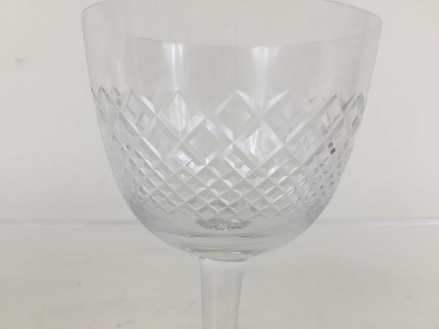 Large Lot Of Cut Glass Stemware [Photo 13]