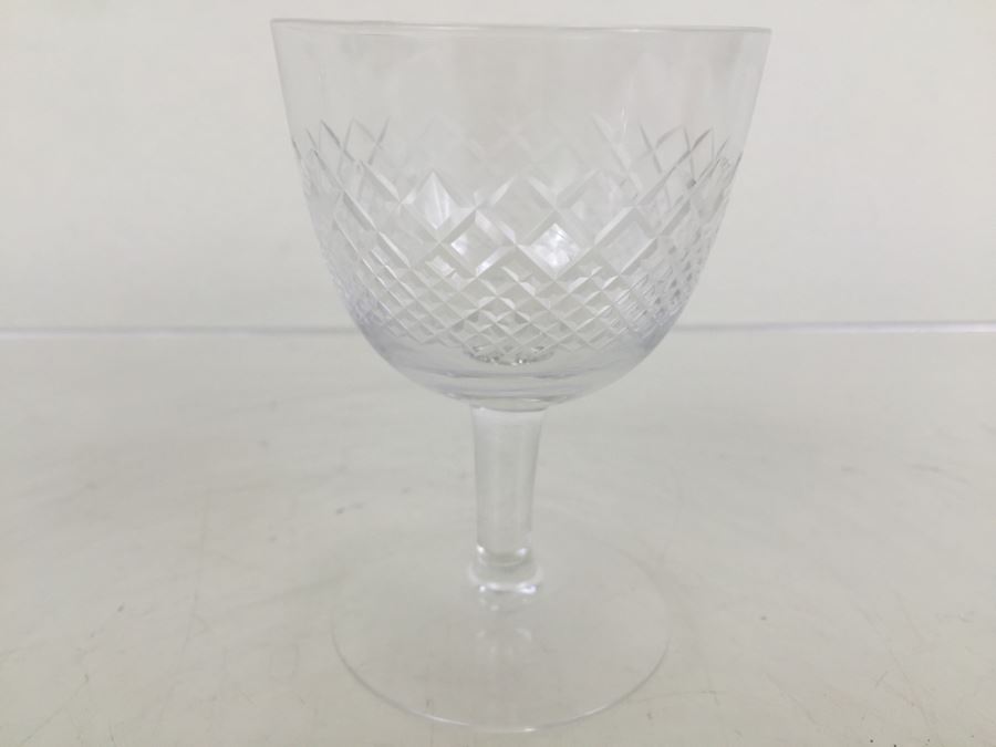 Large Lot Of Cut Glass Stemware [Photo 3]