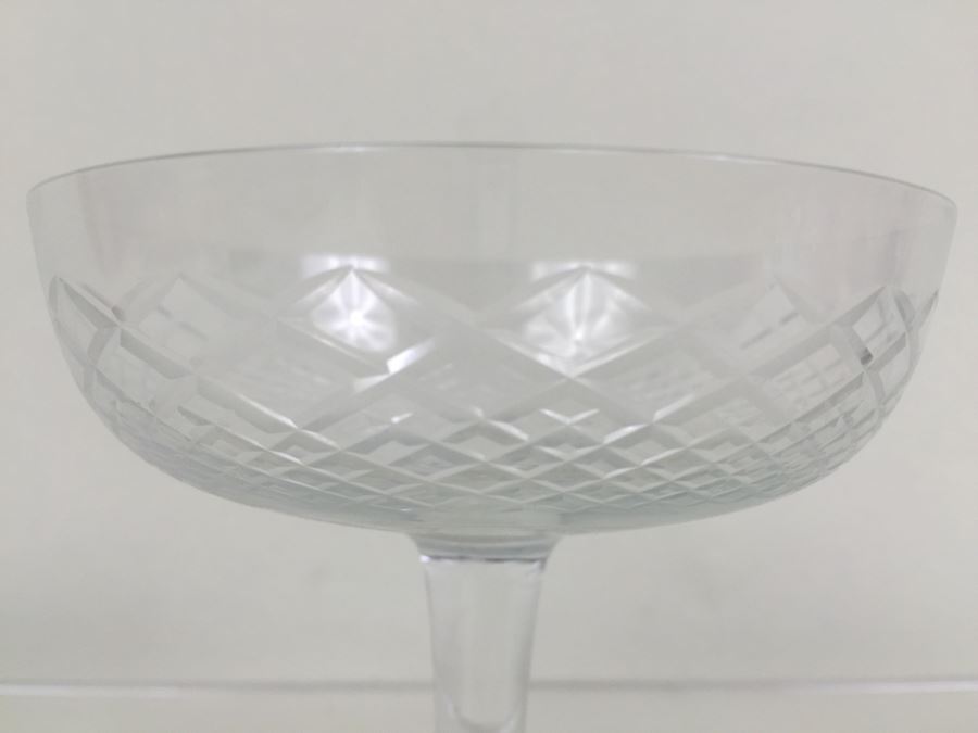 Large Lot Of Cut Glass Stemware [Photo 11]
