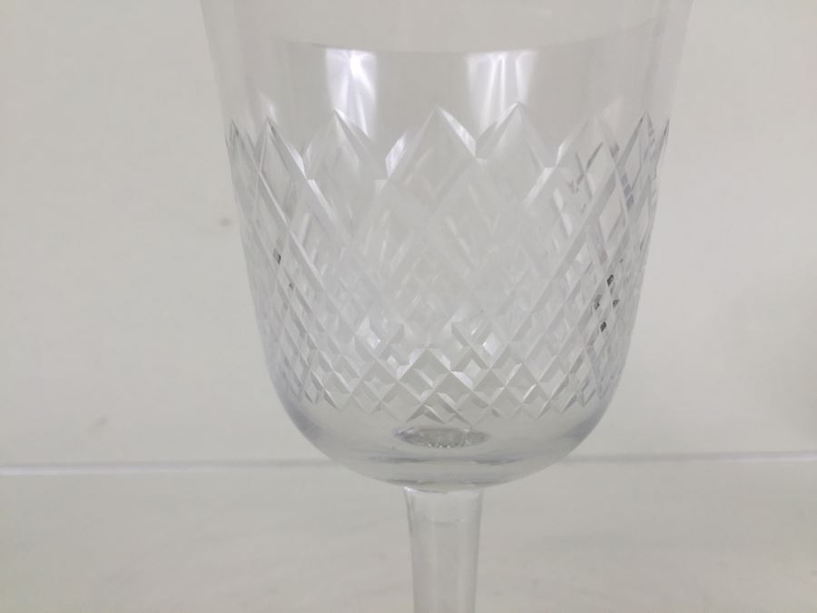 Large Lot Of Cut Glass Stemware And Glasses [Photo 16]