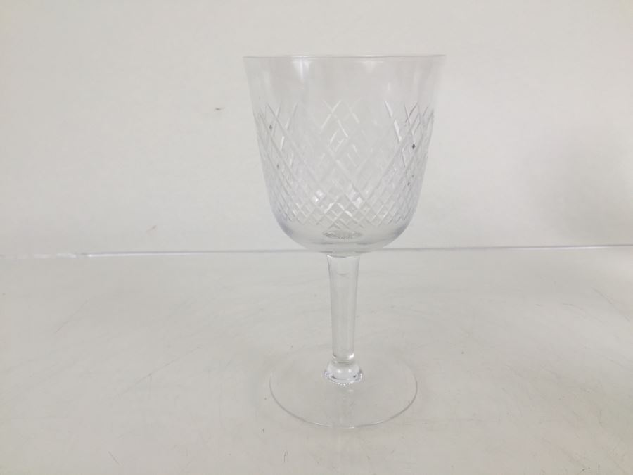 Large Lot Of Cut Glass Stemware And Glasses [Photo 14]