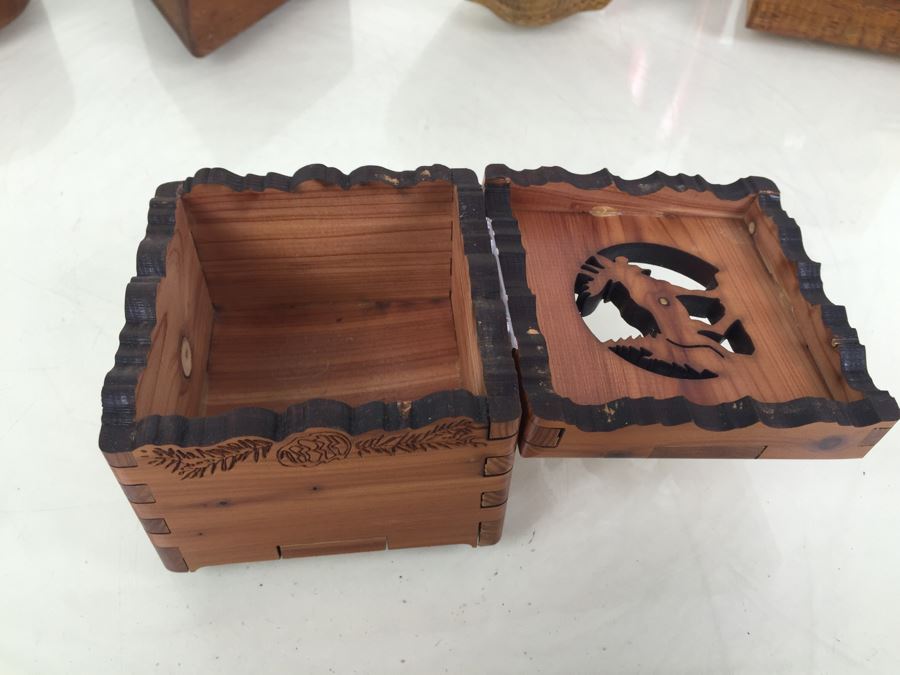 Nice Assortment Of Wooden Boxes, Containers, Etc. [Photo 21]