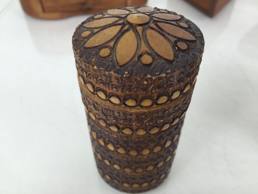 Nice Assortment Of Wooden Boxes, Containers, Etc. [Photo 8]