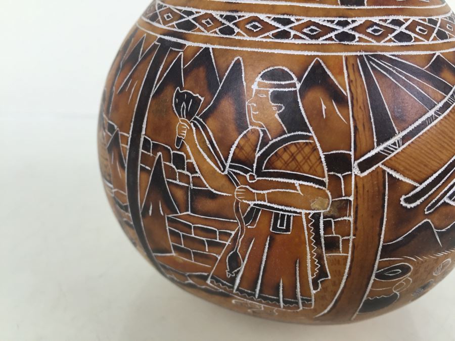 Hand Painted Gourd [Photo 7]