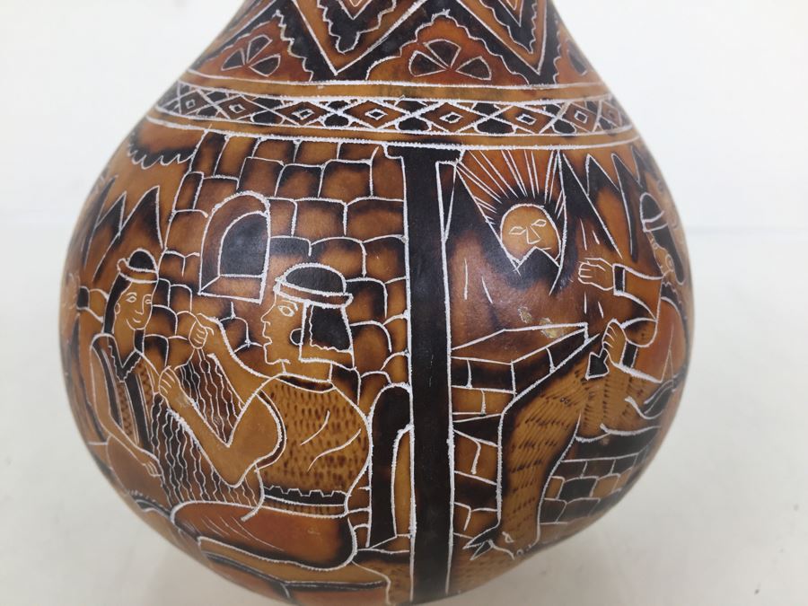 Hand Painted Gourd [Photo 11]