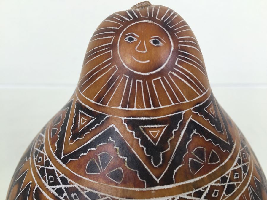 Hand Painted Gourd [Photo 5]