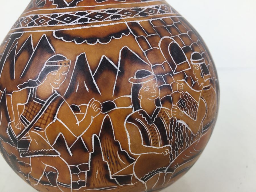 Hand Painted Gourd [Photo 10]