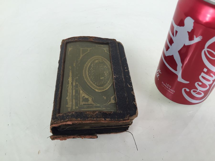 Old Leather Bound Foreign Bible