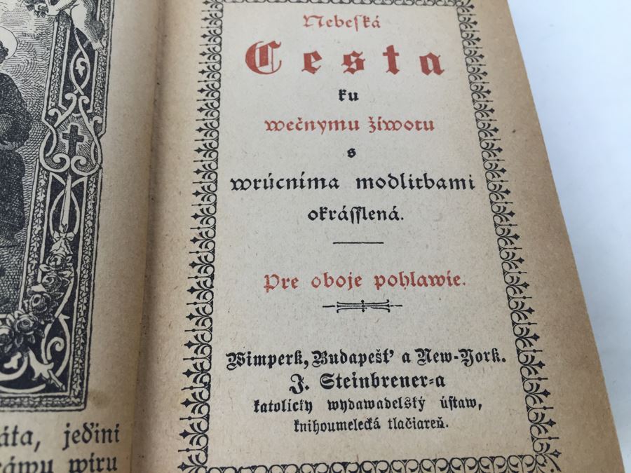 Old Leather Bound Foreign Bible [Photo 9]