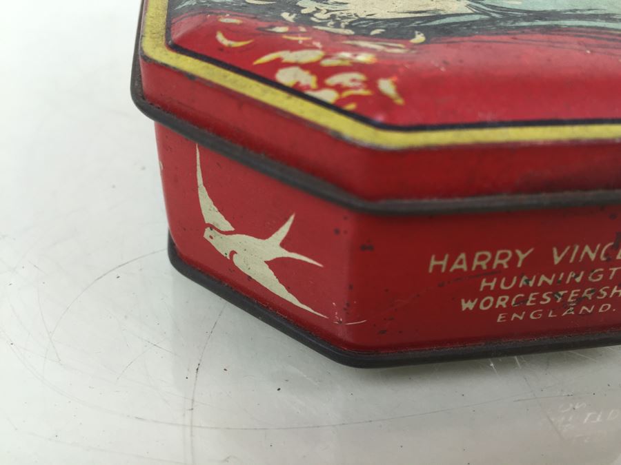 Harry Vincent Blue Bird Toffee Made In England Tin [Photo 4]
