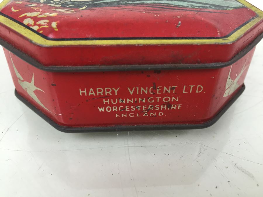Harry Vincent Blue Bird Toffee Made In England Tin [Photo 3]
