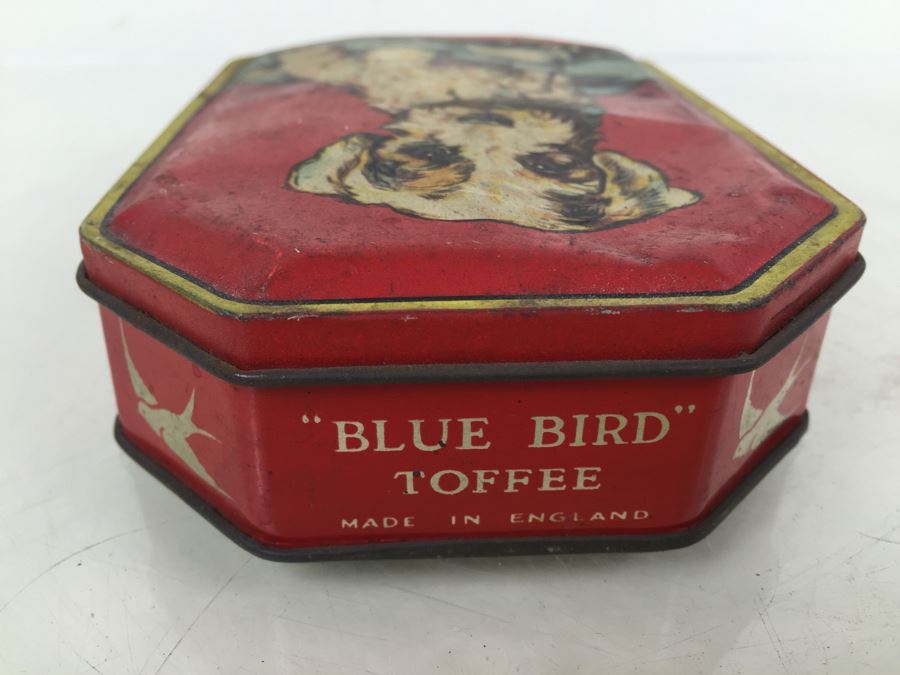 Harry Vincent Blue Bird Toffee Made In England Tin [Photo 8]