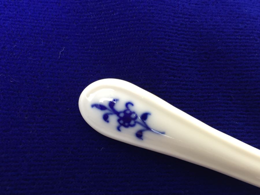 Meissen Porcelain Germany Small Ladle Blue Onion [Photo 4]