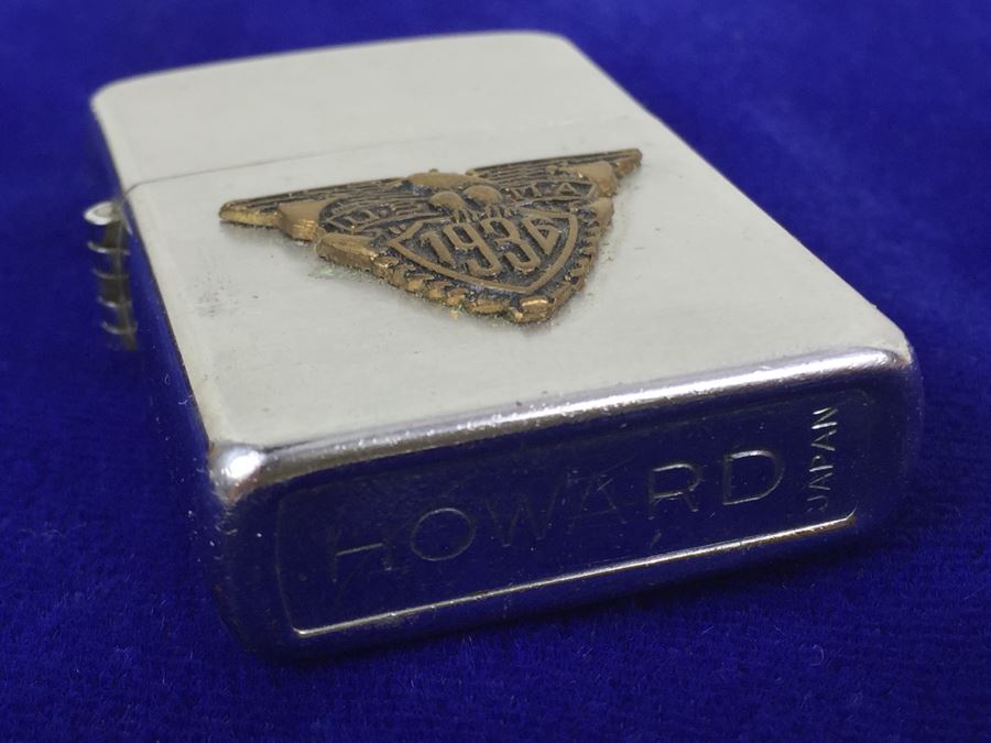 Vintage 1936 U.S.M.A. 25th Reunion HOWARD Made In Japan Lighter [Photo 5]