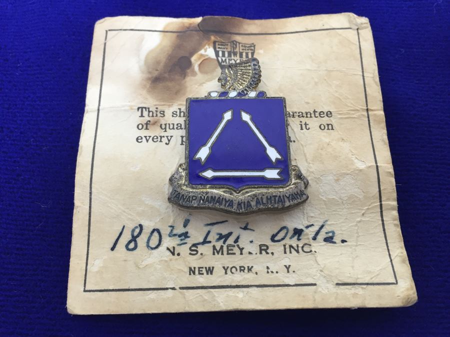 180th Infantry Regiment Military Medal
