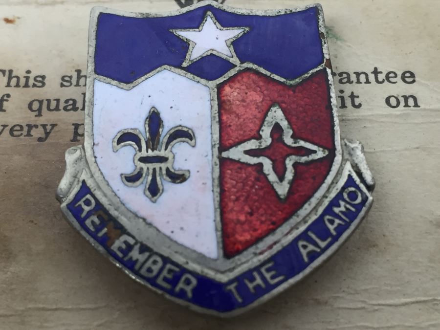 141st Infantry Regiment Texas Remember The Alamo Military Medal [Photo 4]
