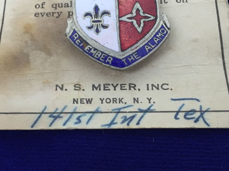 141st Infantry Regiment Texas Remember The Alamo Military Medal [Photo 3]