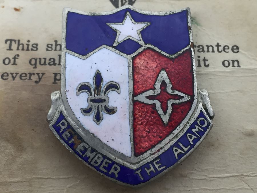 141st Infantry Regiment Texas Remember The Alamo Military Medal [Photo 2]