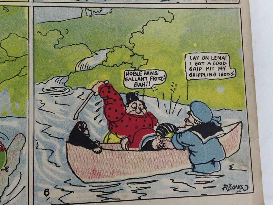 Very Rare 1903 Printing The KatzenJammer Kids A Series Of Comic Pictures By Rudolph Dirks Published By The New York American And Journal W R Hearst [Photo 19]