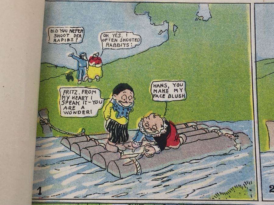 Very Rare 1903 Printing The KatzenJammer Kids A Series Of Comic Pictures By Rudolph Dirks Published By The New York American And Journal W R Hearst [Photo 14]