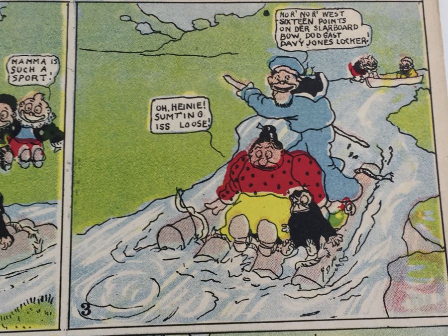 Very Rare 1903 Printing The KatzenJammer Kids A Series Of Comic Pictures By Rudolph Dirks Published By The New York American And Journal W R Hearst [Photo 16]