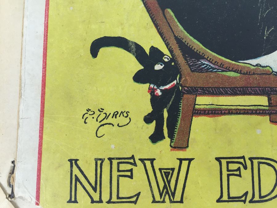 Very Rare 1903 Printing The KatzenJammer Kids A Series Of Comic Pictures By Rudolph Dirks Published By The New York American And Journal W R Hearst [Photo 7]