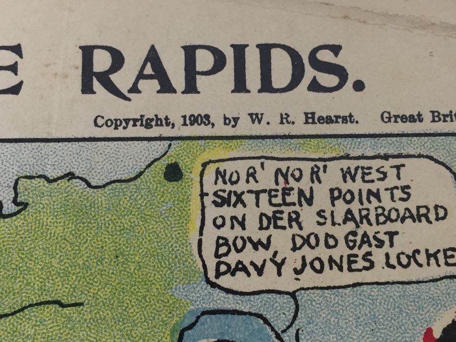 Very Rare 1903 Printing The KatzenJammer Kids A Series Of Comic Pictures By Rudolph Dirks Published By The New York American And Journal W R Hearst [Photo 3]