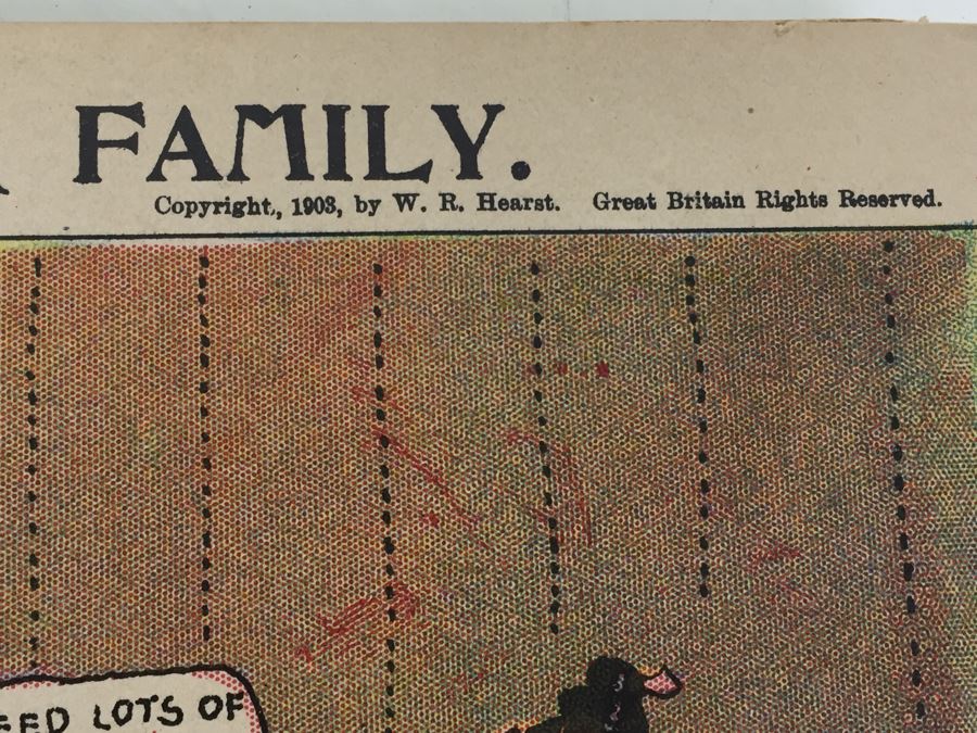 Very Rare 1903 Printing The KatzenJammer Kids A Series Of Comic Pictures By Rudolph Dirks Published By The New York American And Journal W R Hearst [Photo 23]