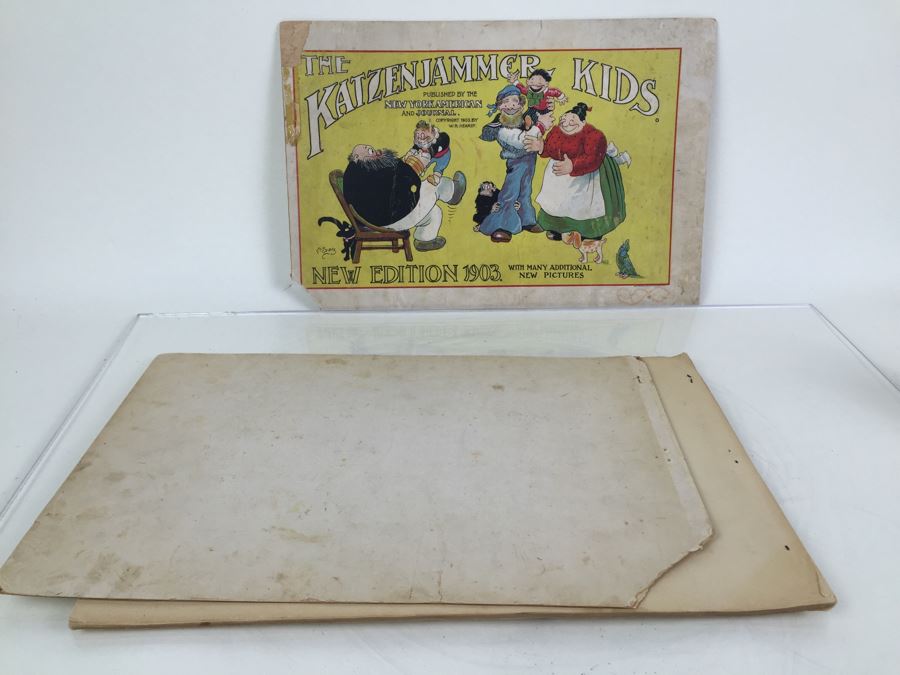 Very Rare 1903 Printing The KatzenJammer Kids A Series Of Comic Pictures By Rudolph Dirks Published By The New York American And Journal W R Hearst [Photo 34]