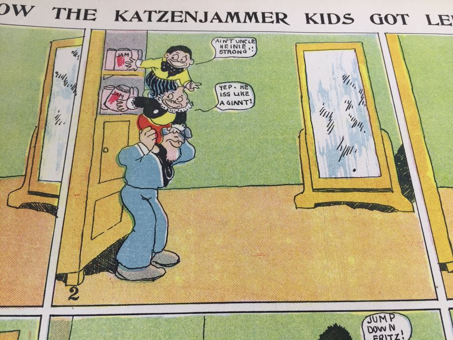 Very Rare 1903 Printing The KatzenJammer Kids A Series Of Comic Pictures By Rudolph Dirks Published By The New York American And Journal W R Hearst [Photo 32]