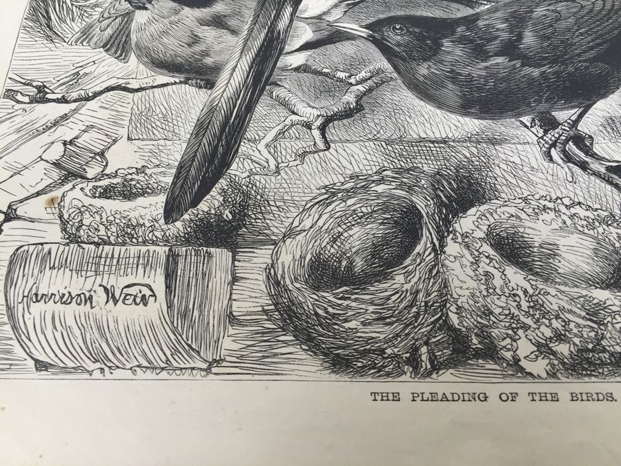 Antique March, 1871 The British Workman Periodical Dedicated To The Industrial Classes No. 195 [Photo 38]
