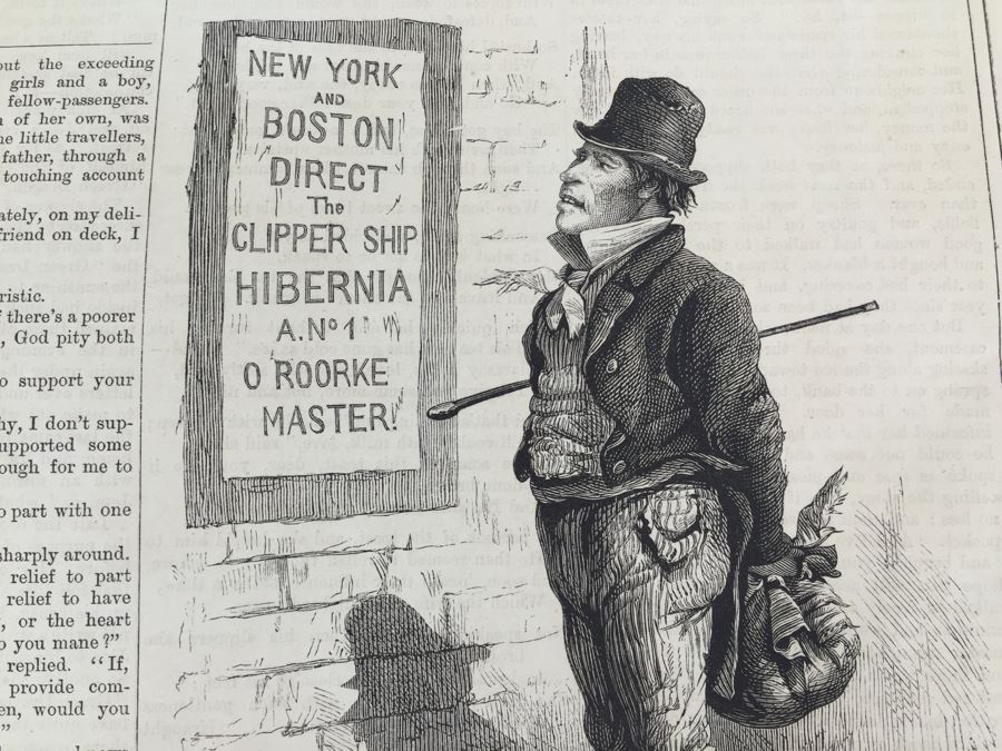 Antique March, 1871 The British Workman Periodical Dedicated To The Industrial Classes No. 195 [Photo 35]