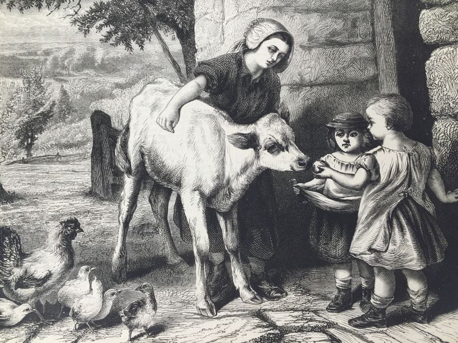 Antique March, 1871 The British Workman Periodical Dedicated To The Industrial Classes No. 195 [Photo 15]