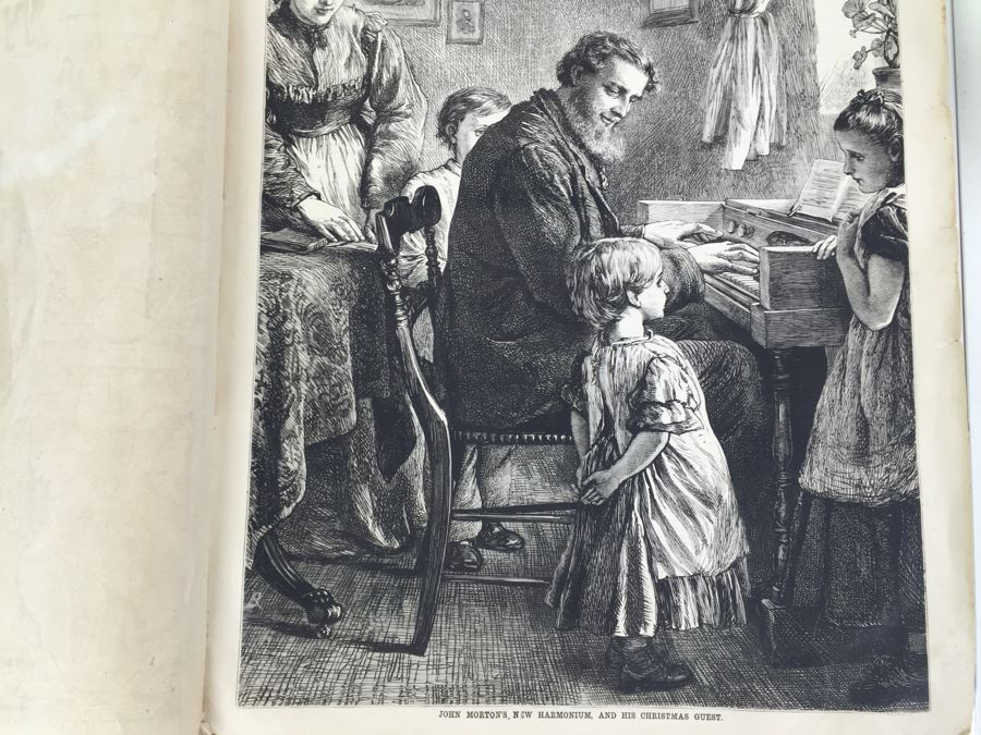 Antique March, 1871 The British Workman Periodical Dedicated To The Industrial Classes No. 195 [Photo 10]