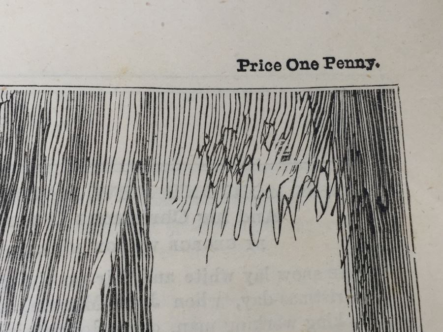Antique March, 1871 The British Workman Periodical Dedicated To The Industrial Classes No. 195 [Photo 9]