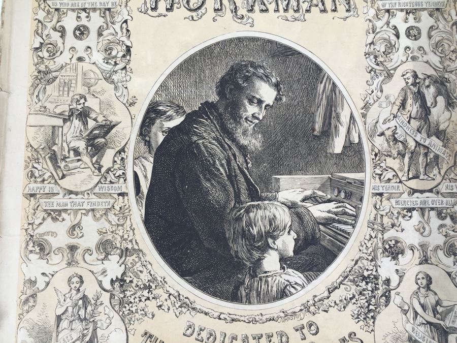 Antique March, 1871 The British Workman Periodical Dedicated To The Industrial Classes No. 195 [Photo 5]