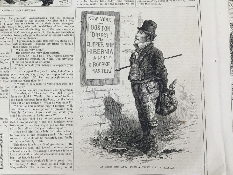Antique March, 1871 The British Workman Periodical Dedicated To The Industrial Classes No. 195 [Photo 34]