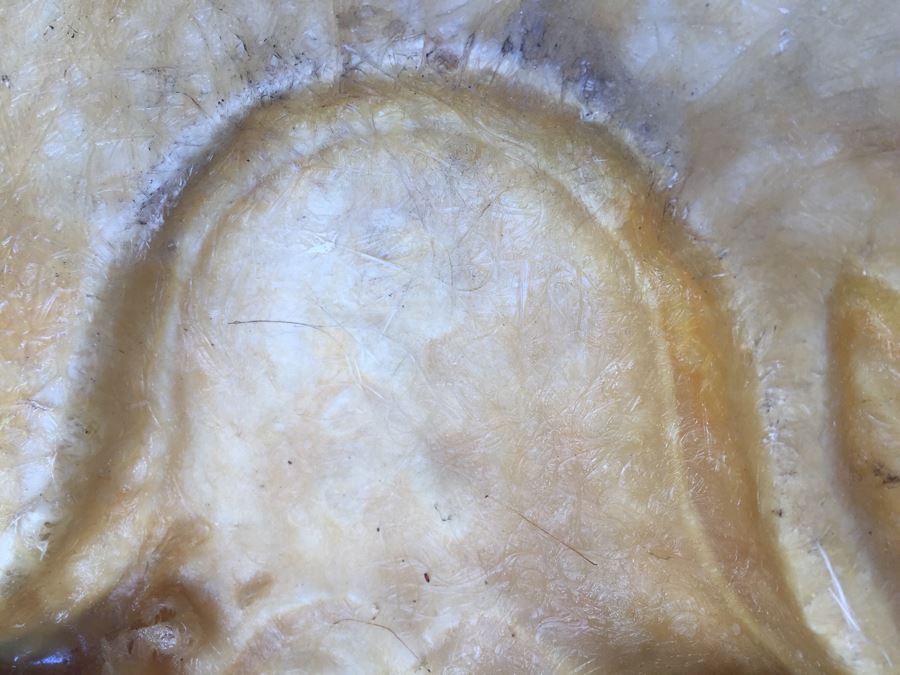 Very RARE Vintage 1972 McDonalds Captain Crook Fiberglass Framed Wall Plaque Pirate With Wooden Sword In Relief By Alfred Gordon Designs [Photo 17]