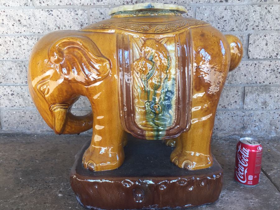 Chinese Elephant Garden Seat [Photo 3]