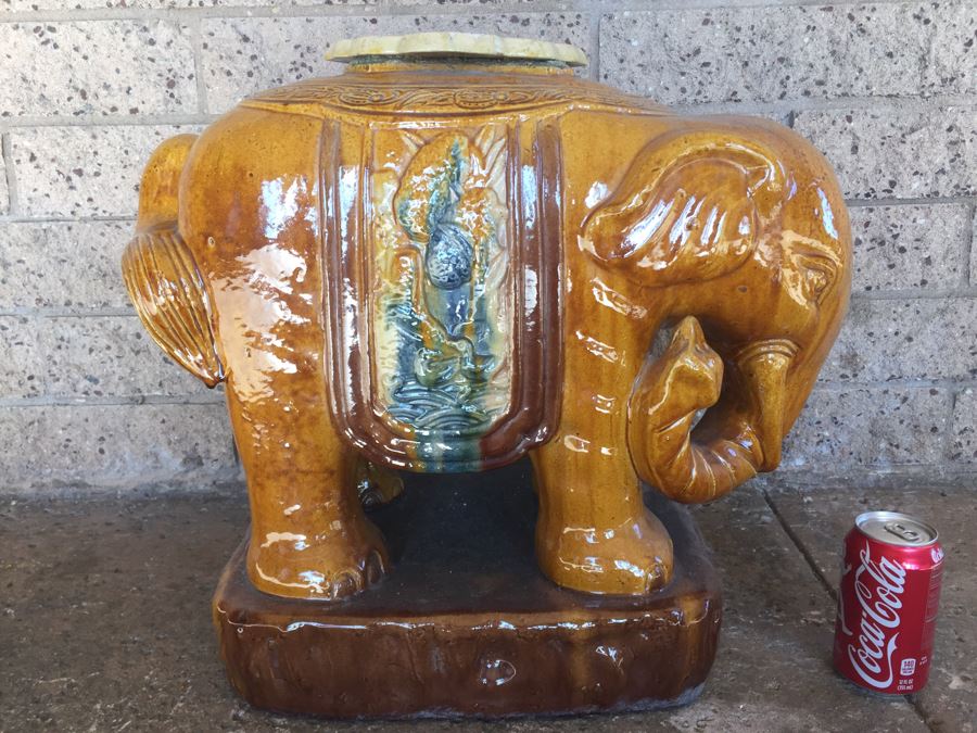 Chinese Elephant Garden Seat [Photo 4]