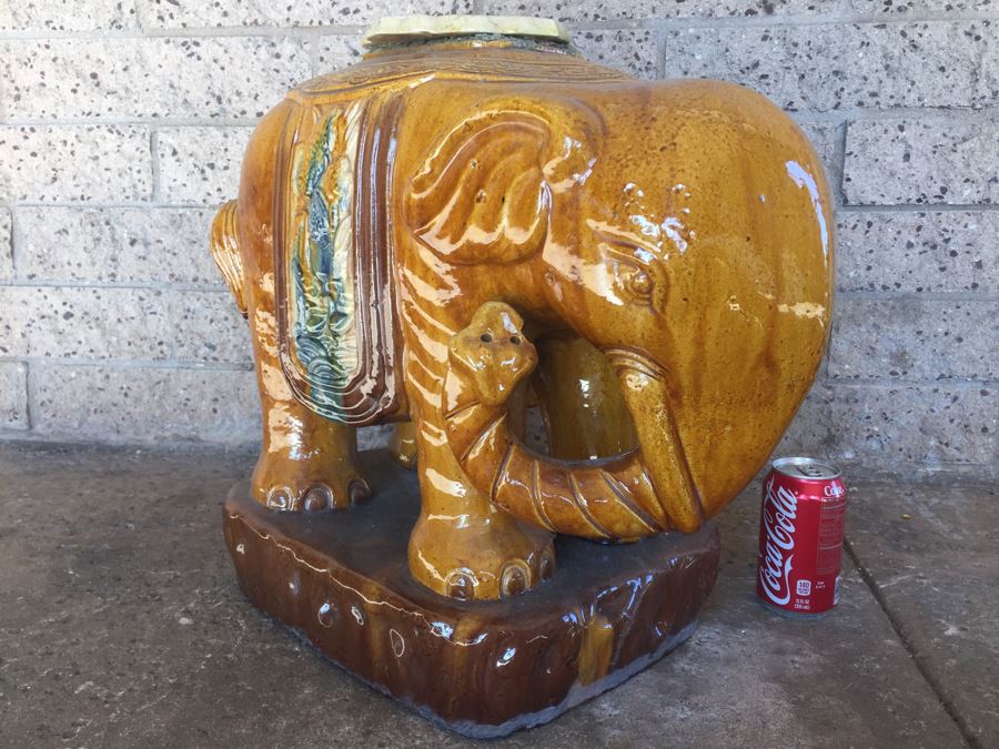 Chinese Elephant Garden Seat [Photo 2]