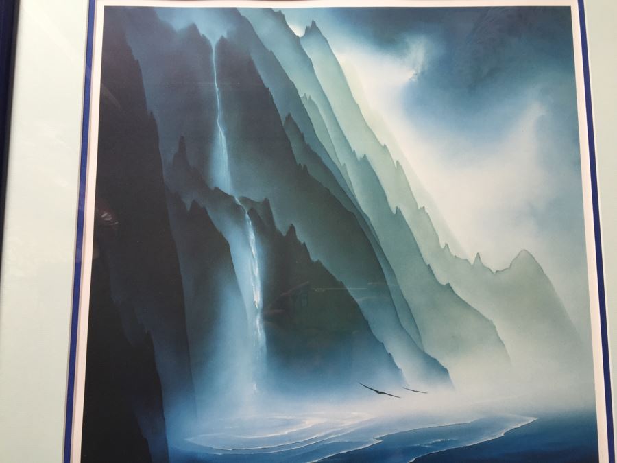 George Sumner 'Waioli' Nicely Framed Lithograph On Paper Hand Signed Limited Edition 89 Of 750 With Certificate Of Authenticity Retails $2,000 [Photo 5]