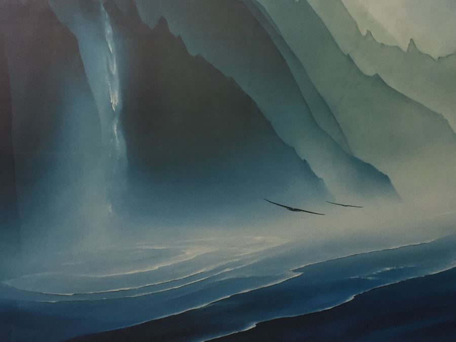 George Sumner 'Waioli' Nicely Framed Lithograph On Paper Hand Signed Limited Edition 89 Of 750 With Certificate Of Authenticity Retails $2,000 [Photo 11]