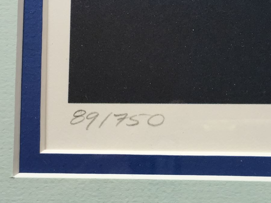 George Sumner 'Waioli' Nicely Framed Lithograph On Paper Hand Signed Limited Edition 89 Of 750 With Certificate Of Authenticity Retails $2,000 [Photo 10]