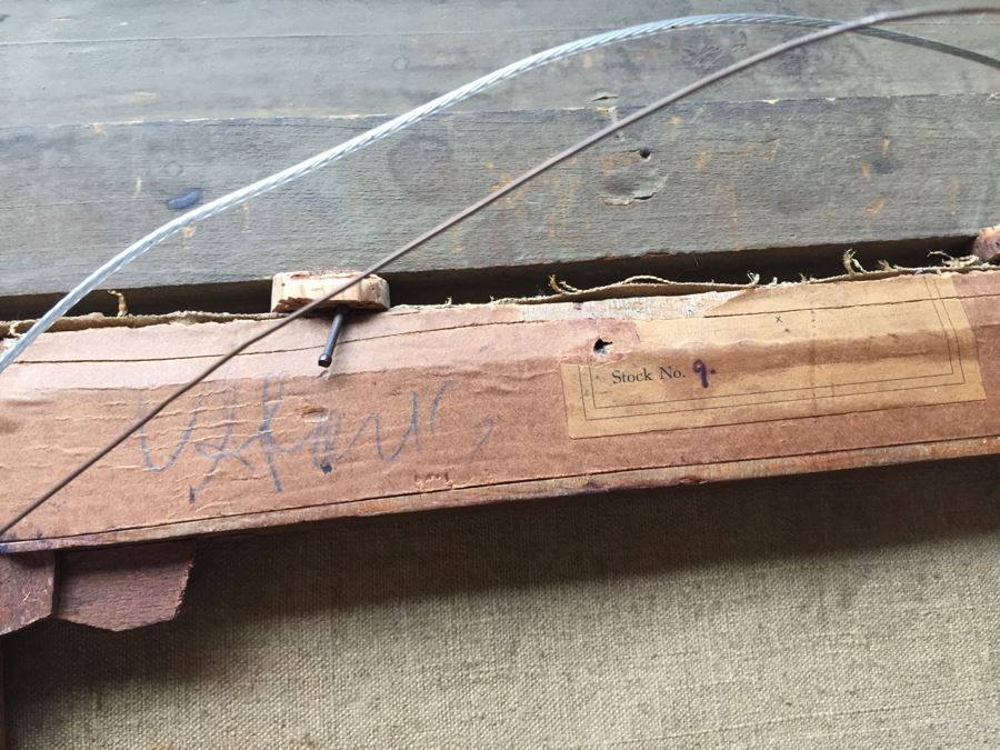 Original Antique Oil Painting By Josselin Bodley (1893–1974) Titled Old Monastic Mill Near Canterbury, England Estimate $1,000-$2,000 [Photo 23]