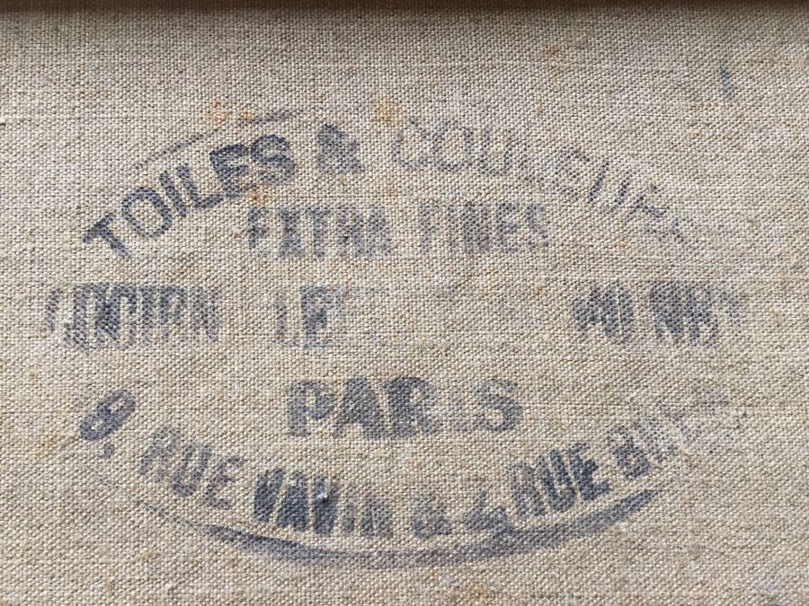 Original Antique Oil Painting By Josselin Bodley (1893–1974) Titled Old Monastic Mill Near Canterbury, England Estimate $1,000-$2,000 [Photo 6]