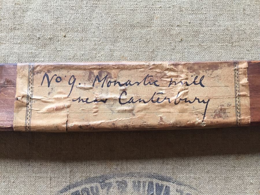 Original Antique Oil Painting By Josselin Bodley (1893–1974) Titled Old Monastic Mill Near Canterbury, England Estimate $1,000-$2,000 [Photo 5]