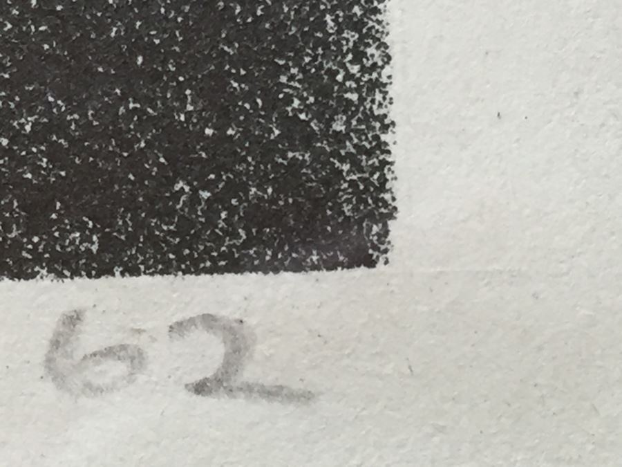 Louis Lozowick Lithograph, Safed, Israel, 1962 Hand Signed [Photo 10]